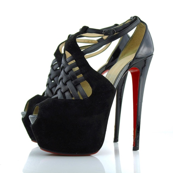 Christian Louboutin Carlota 160 Veau Vel/Patent Size 39.5 - Picture 1 of 7